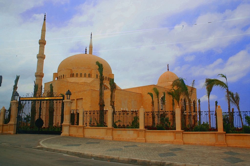 Haj Bahaa Mosque in Lebanon